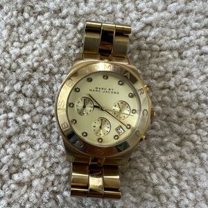 Marc By Marc Jacobs Gold Dial Gold-tone Women's Watch